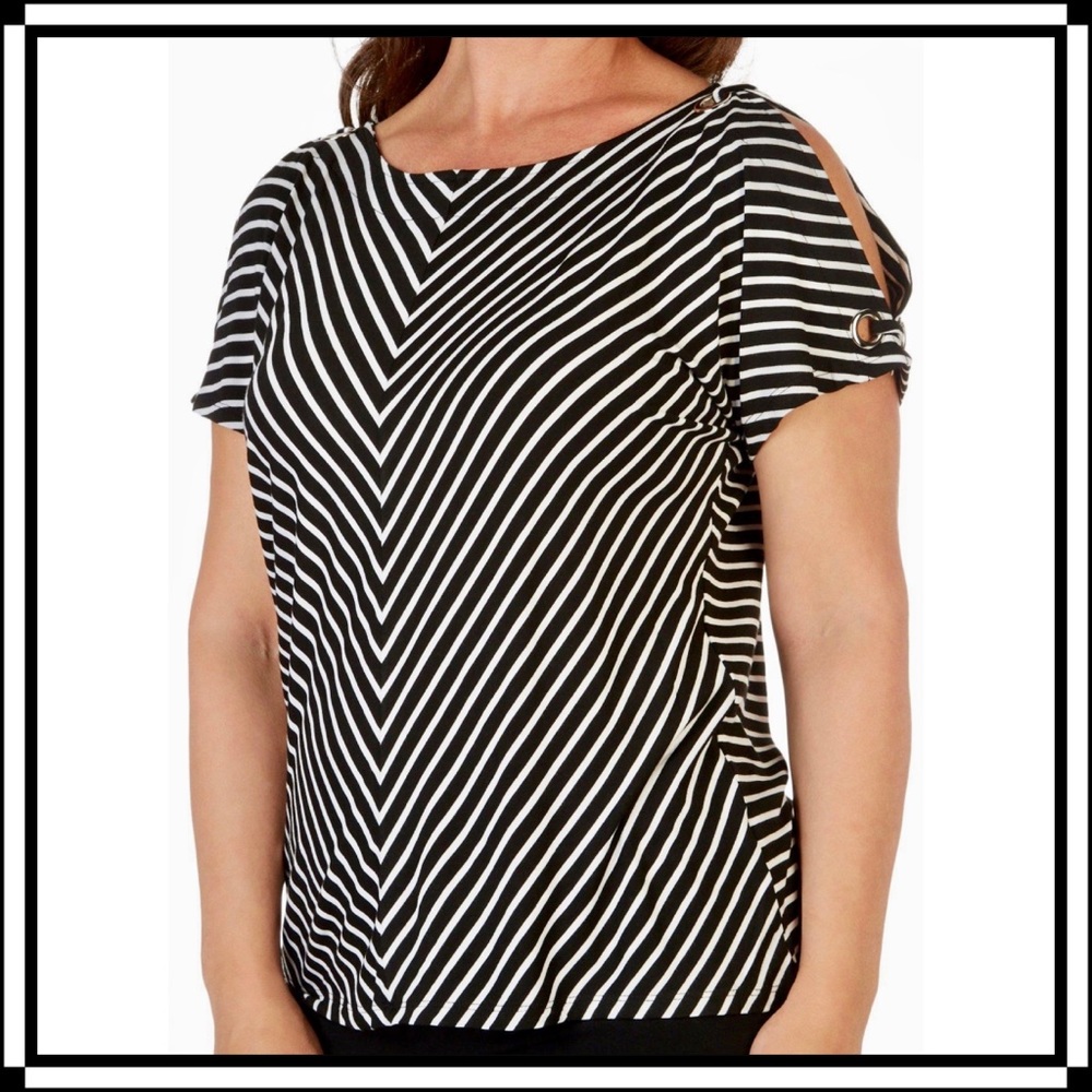 Cable & Gauge Striped Top (NWT)